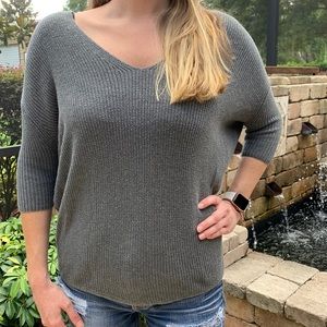 Express oversized knit sweater